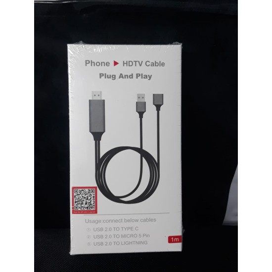 CABO DE DADOS HDTV CABLE PLUG AND PLAY